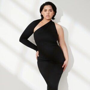 NWT Marcella Manhattan One Shoulder Gown - Size XXL